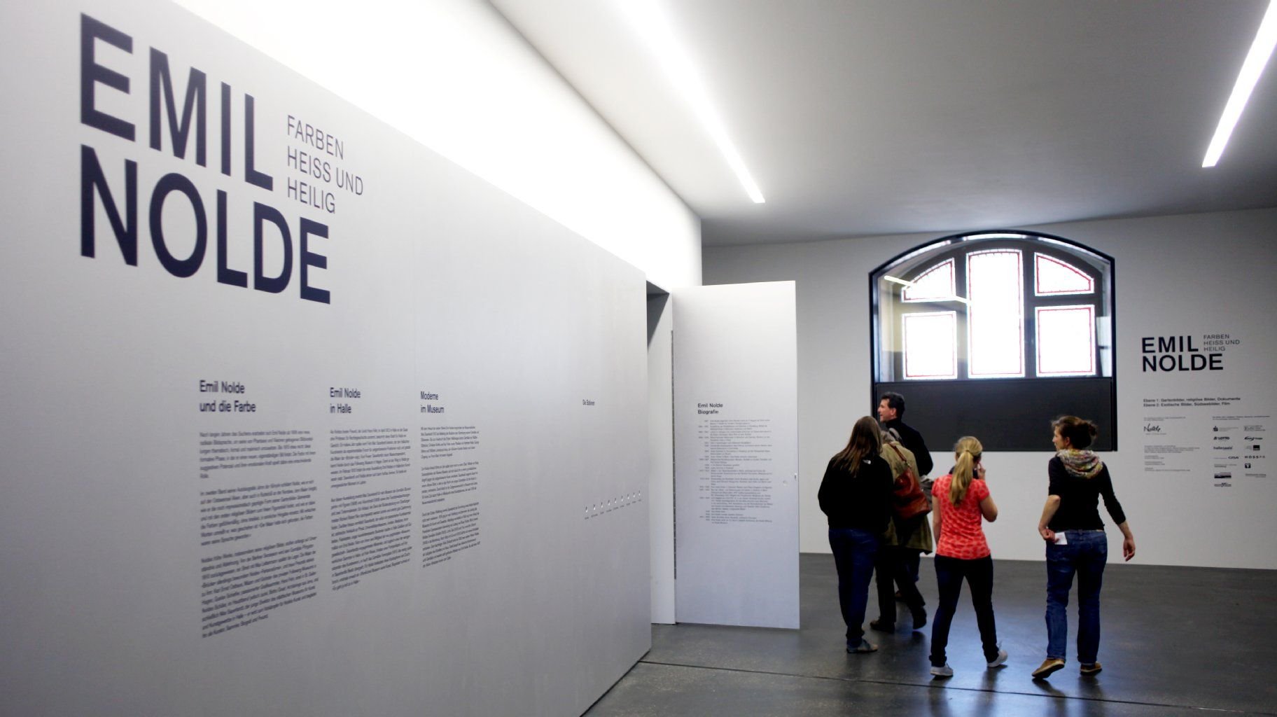 Am Eröffnungswochenden kamen mehr als 1.200 Menschen ins Kunstmuseum Moritzburg, um die Bilder des Expressionisten Emil Nolde (1867 bis 1956) zu sehen.