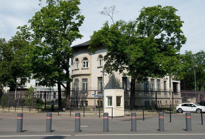 Auch das US-Generalkonsulat war Ziel der Angriffe der Linksextremisten.