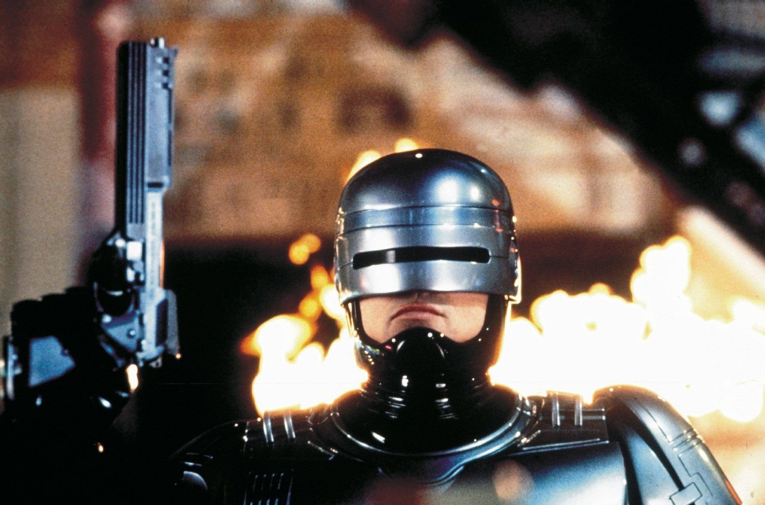 Der 80er-Jahre Actionkracher "Robocop" spielt im Jahr 2015.