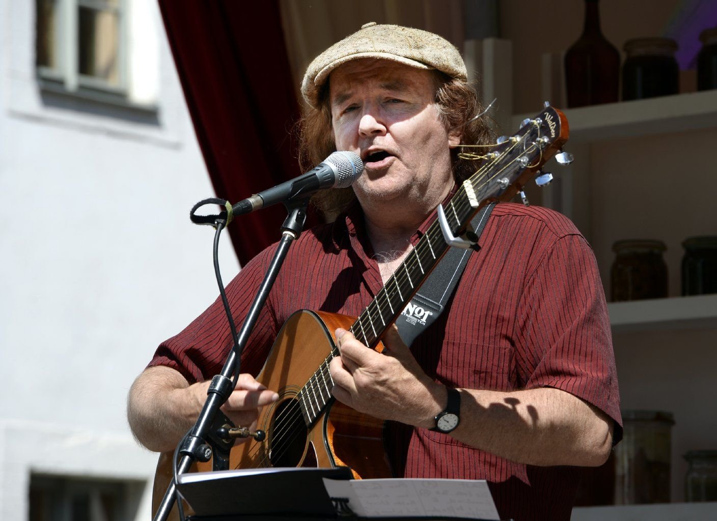 Liedermacher Gerhard Schöne.