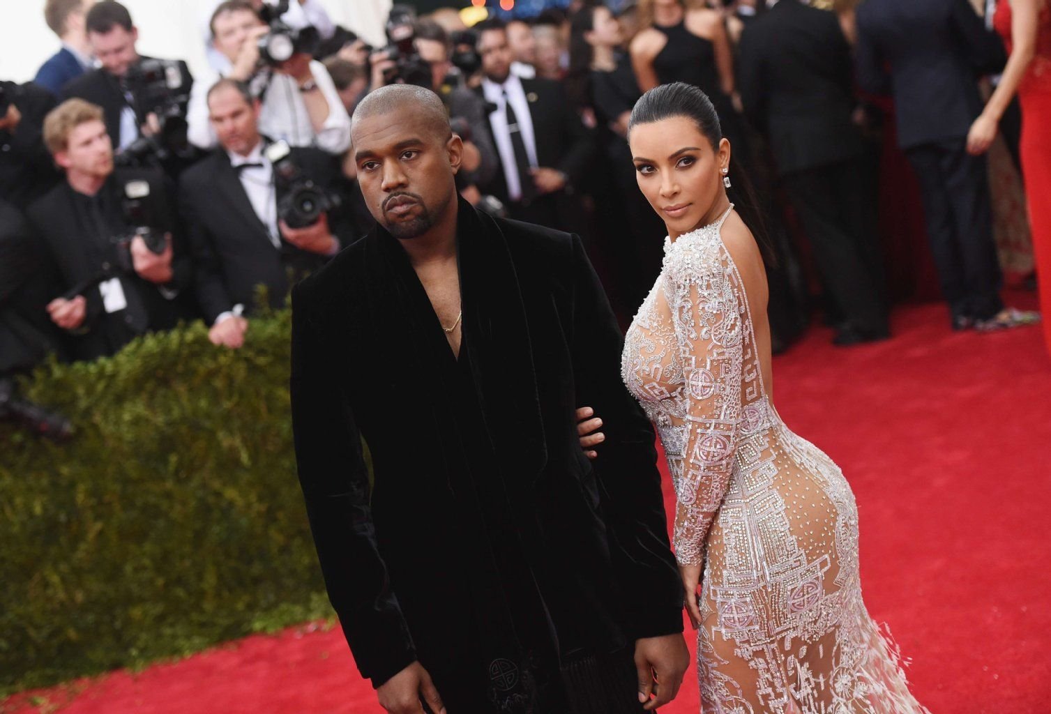 Kim Kardashian und Kanye West