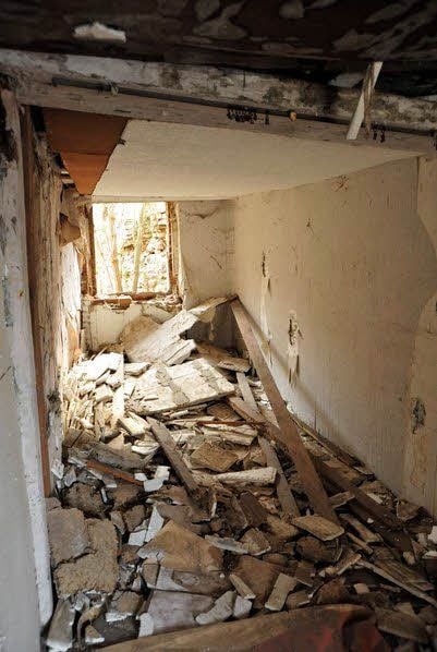 So sieht es im Inneren des schmalsten Hauses aus.