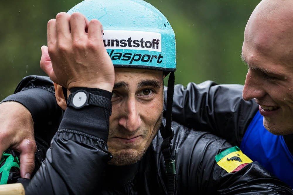 Tränen des Glücks: Kevin Müller nahm die Qualifikation mit viel Emotion auf.