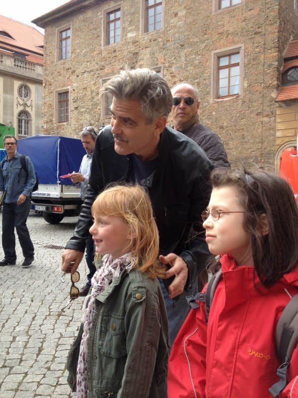 George Clooney 2013 in Merseburg