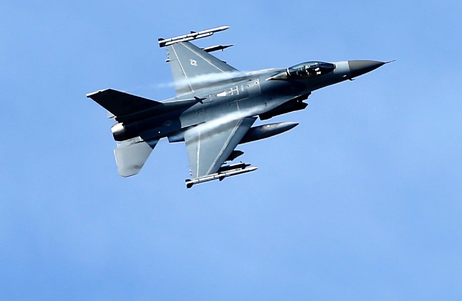 Eine F-16 der US-Luftwaffe: Die Türkei hat mit Kampfjets desselben Typs ein syrisches Flugzeug abgeschossen.