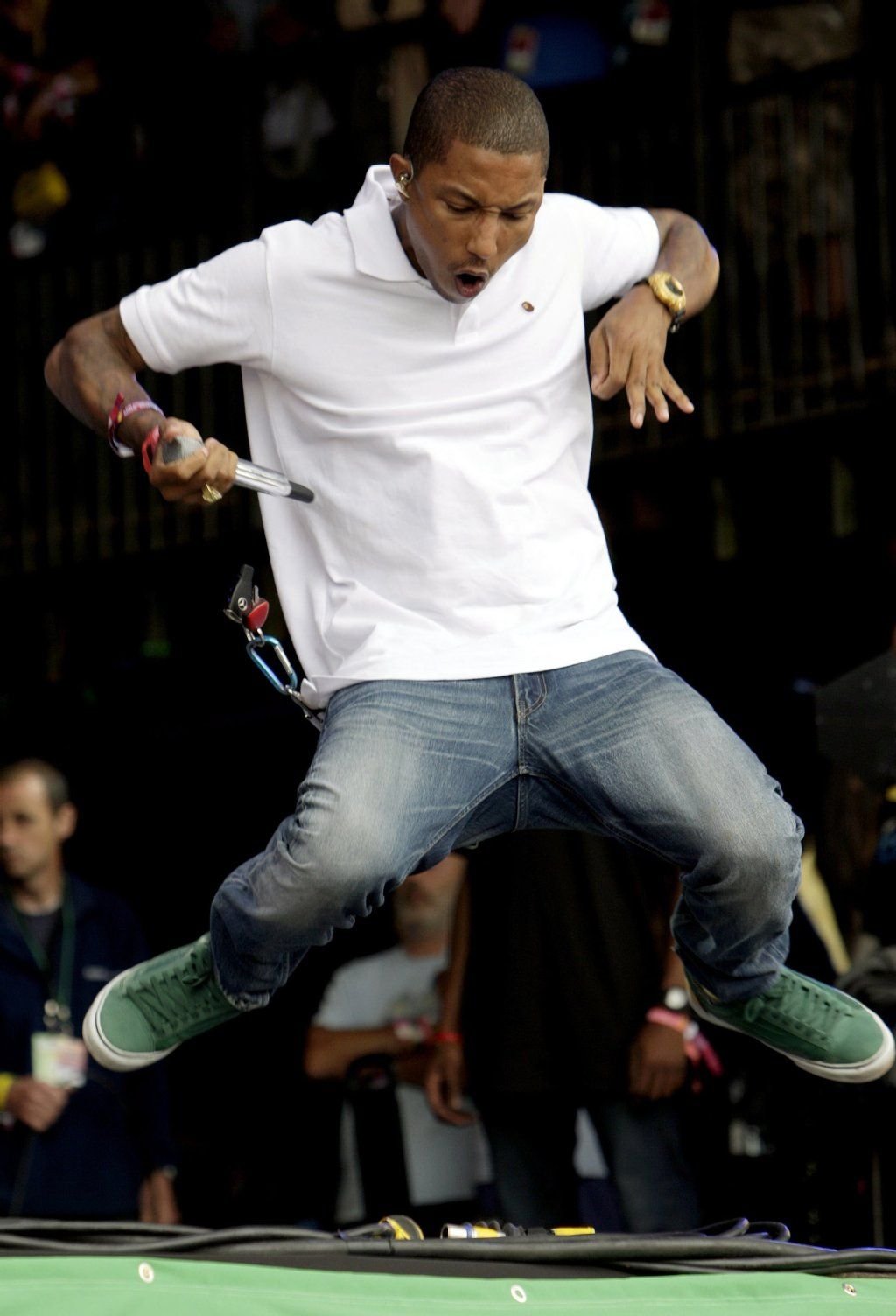 Der US-amerikanische Musiker Pharell Williams
