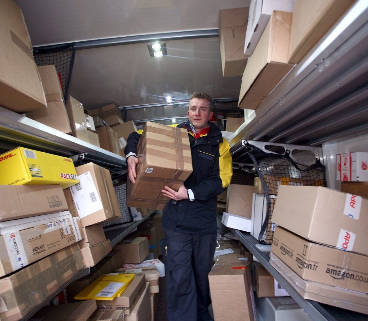 Bei der DHL blieben alle Pakete heil.