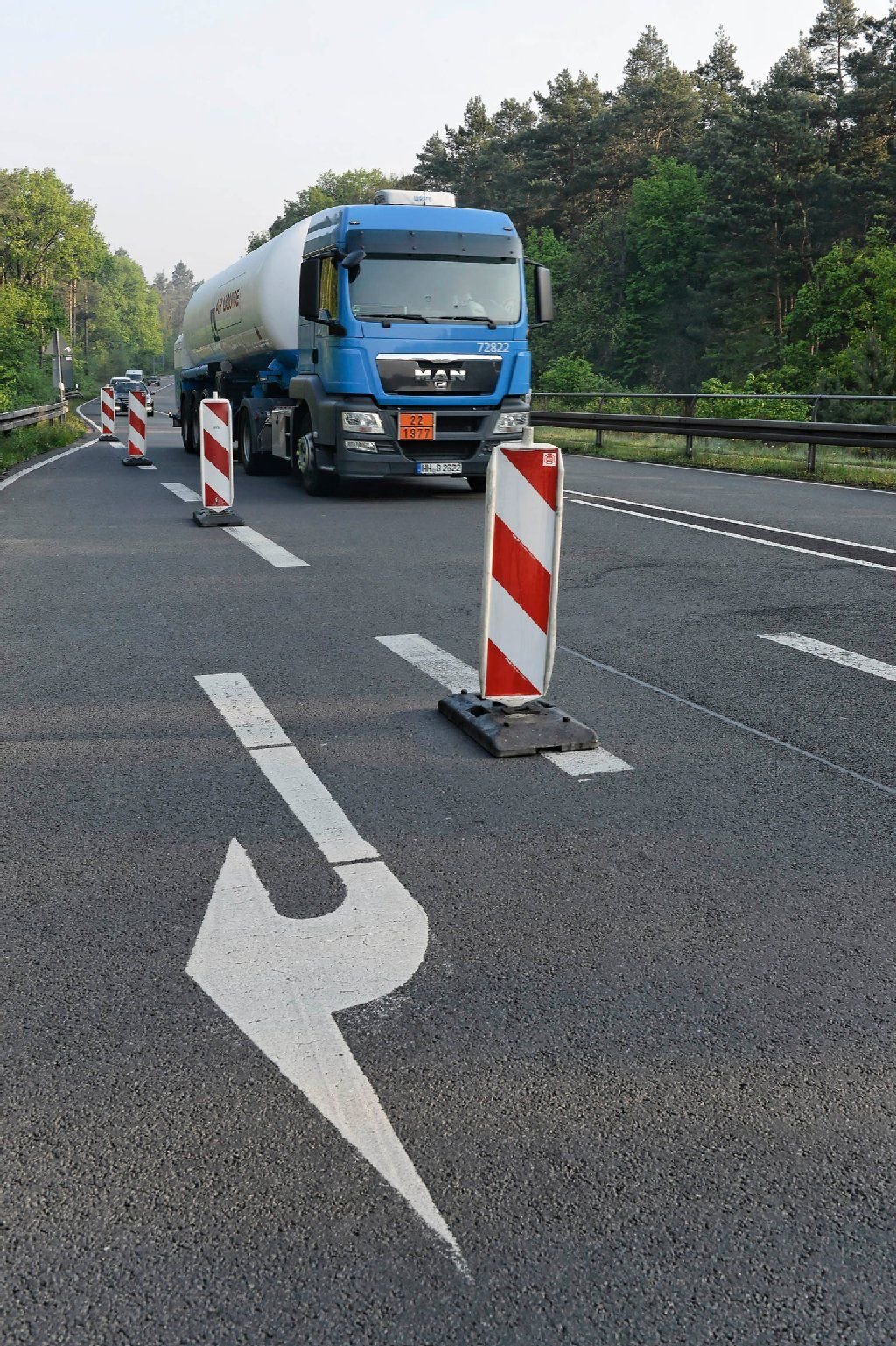 Am Freitag wurde die A9 zum zweiten Mal innerhalb weniger Tage wieder voll gesperrt, diesmal in Richtung Berlin.