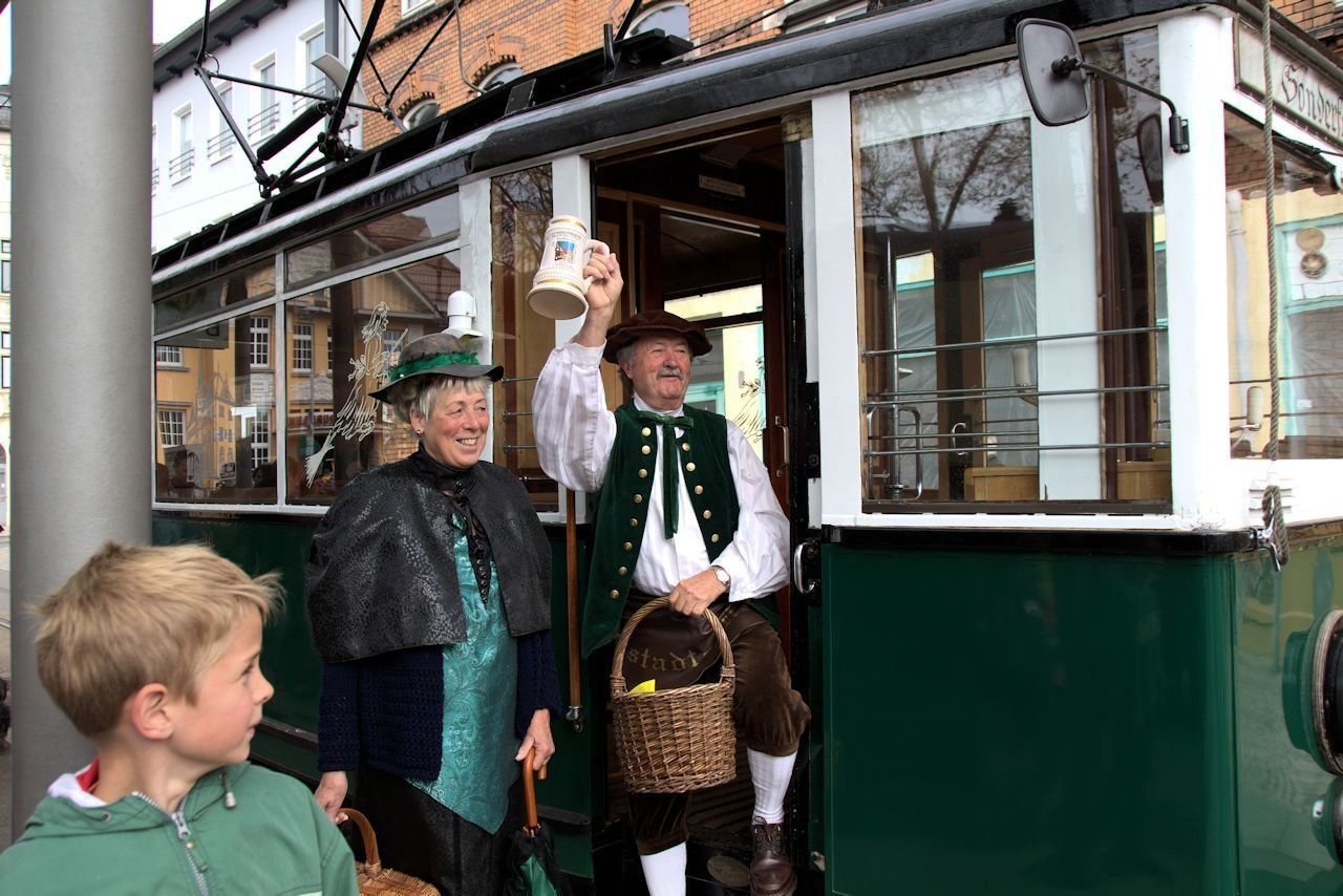 Beim Bahnhofsfest in Nordhausen herrschte gute Stimmung.