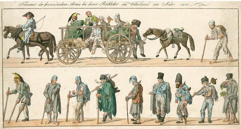 Während der Schlacht entstanden diese Zeichnungen, sie sind Teil der Sammlung des Sanitäts- und Lazarettmuseum Seifertshain.
