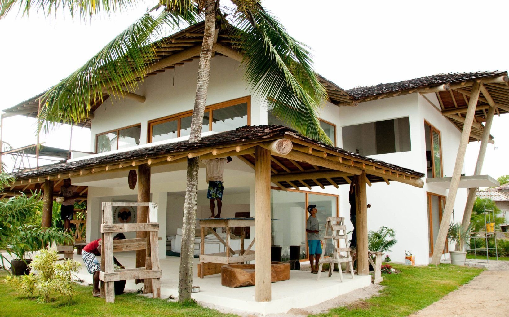 Die Anlage „Campo Bahia“ wurde eigens für die Nationalelf gebaut - nach der WM, so die Hoffnung der Investoren, soll sie Touristen in die Gegend locken.