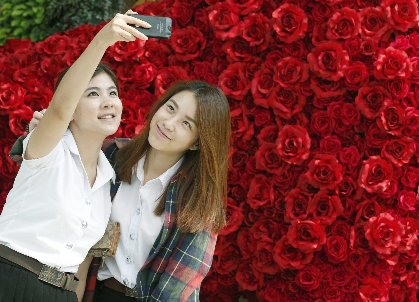 Schnell mal ein Selfie machen....bald ist Valentinstag