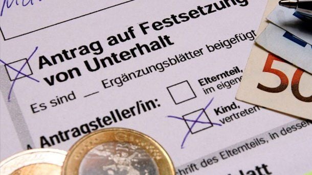 Antrag auf Festsetzung von Unterhalt