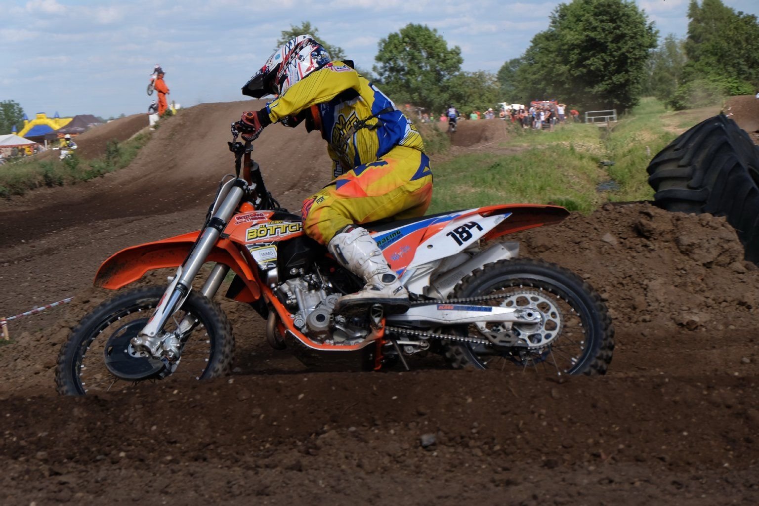 Vom Moto-Cross in Trebitz hat Dietmar Barth zahlreiche Bilder.