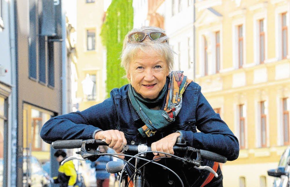 Sportlich schnell ist Ingrid Häußler mit dem Rad unterwegs - wenn sie nicht gerade für einen ihrer Vereine arbeitet.