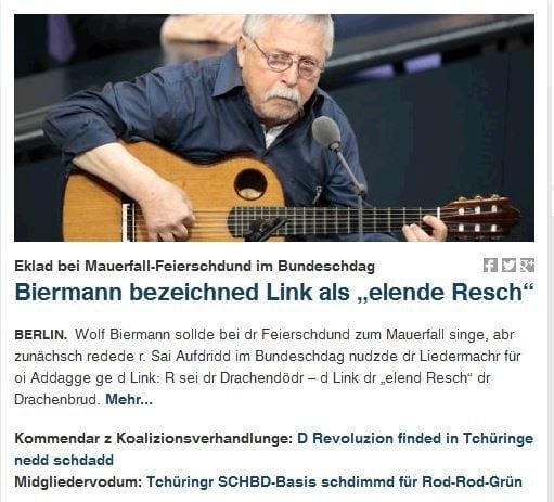 Ausschnitt aus Webseite von mz-web über parallelnetz.de