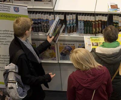 Das Informationsangebot zu Ausbildungsberufen ist groß.