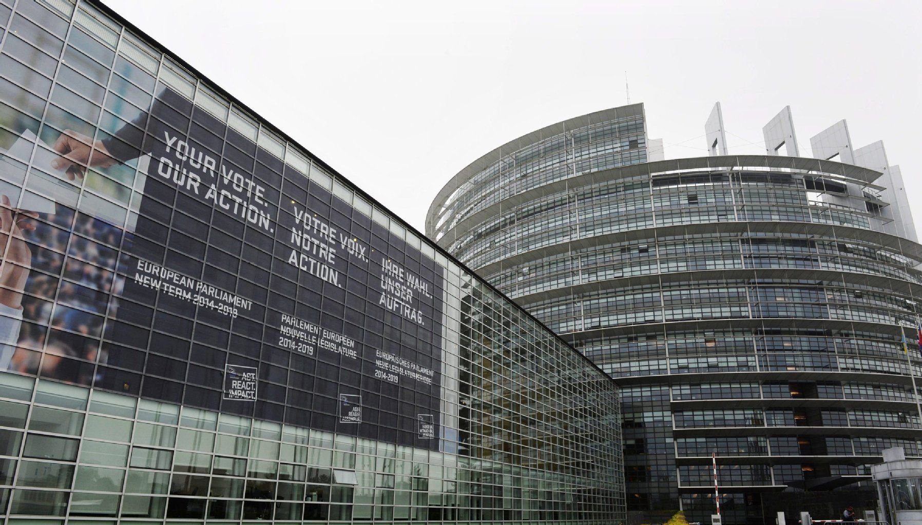 Das EU-Parlament in Brüssel. Die EU und Kanada haben sich nach Abschluss ihrer Verhandlungen am Freitag offiziell auf das umstrittene Freihandelsabkommen Ceta verständigt.