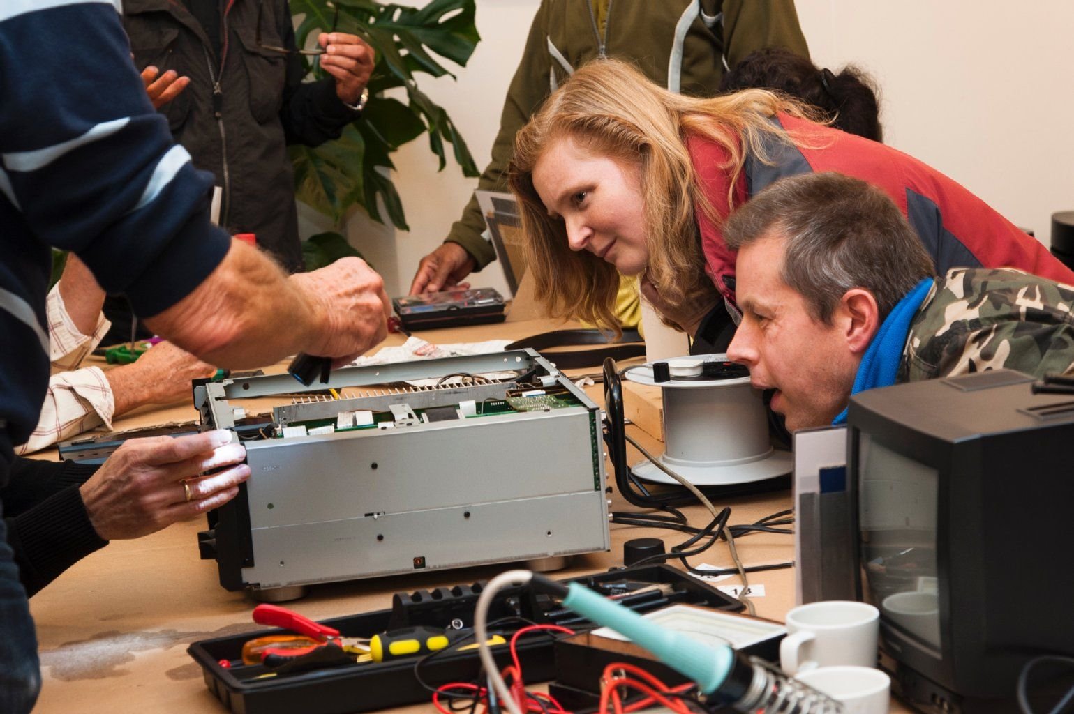 Reparatur im Repair Café