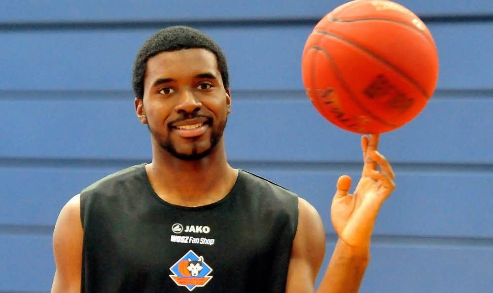 Aufbauspieler Frantz Massenat kam im Sommer von der Drexel University in Philadelphia nach Weißenfels.