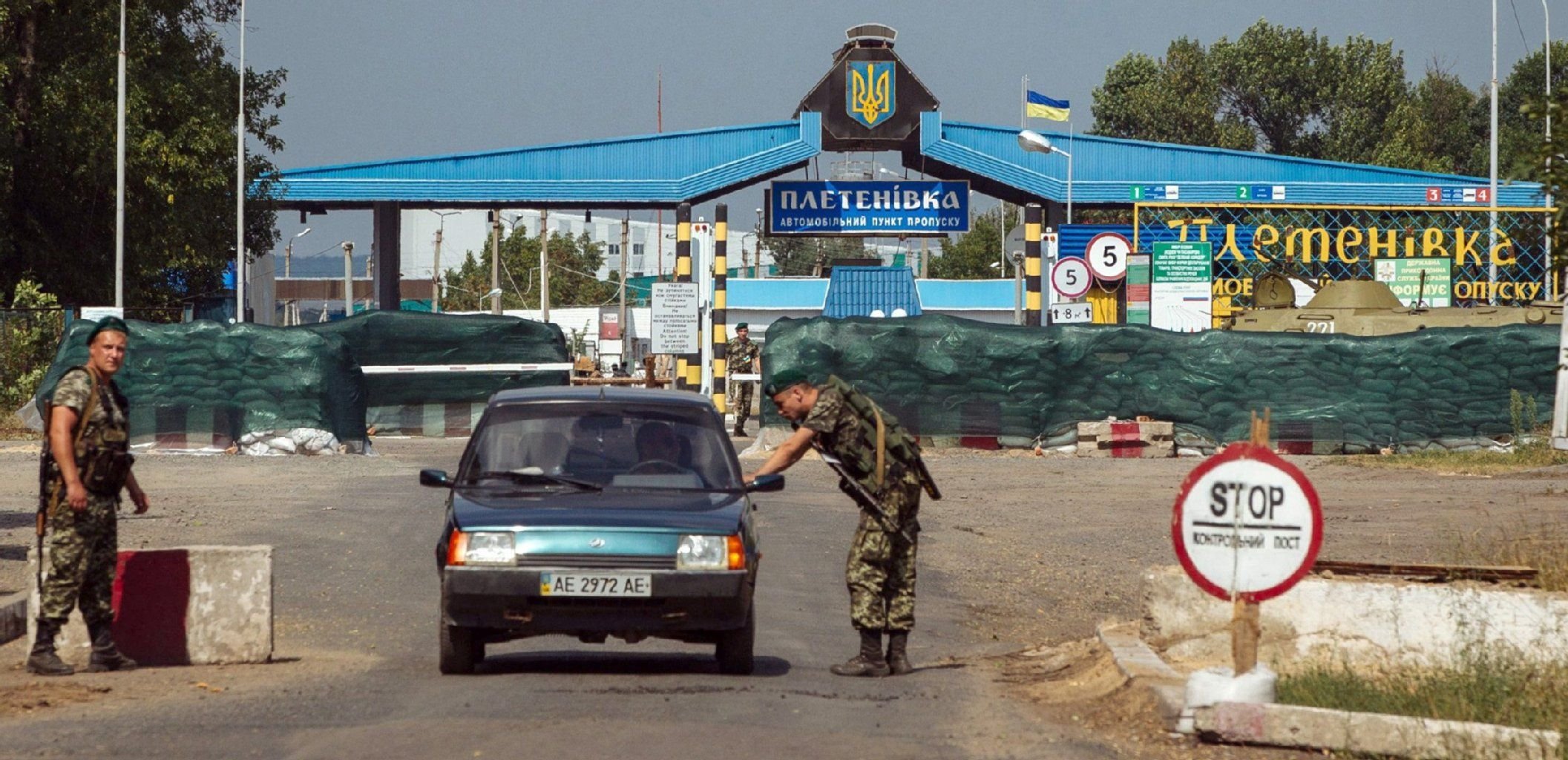 Die Ukraine will an der Grenze zu Russland eine Schutzmauer errichten.