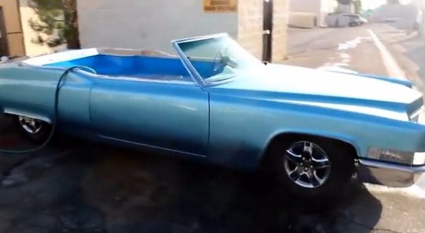 Von außen ist der Cadillac nahezu unverändert.