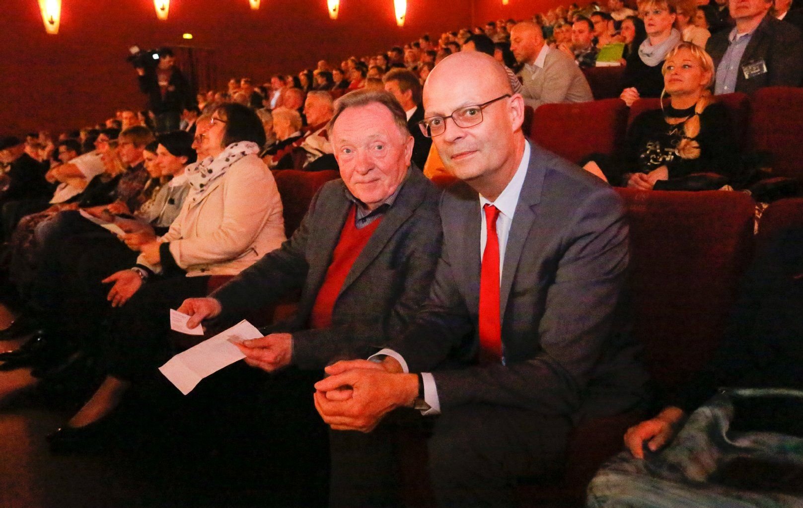 Auch Oberbürgermeister Wiegand war zur Preview gekommen.