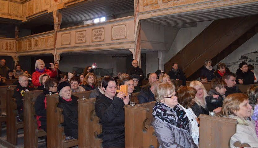 Stolze Eltern und Großeltern saßen im Publikum.