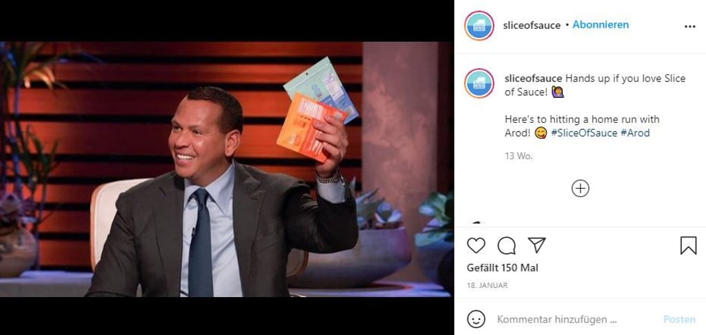 Die Gründer gewinnen den US-Sportler Alex Rodriguez als Investor.