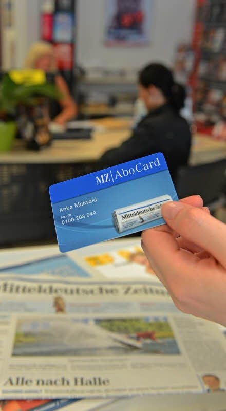 Die MZ-AboCard ist sofort einsetzbar: Auf Shop-Artikel im MZ-Service-Center gibt es fünf Prozent Rabatt.