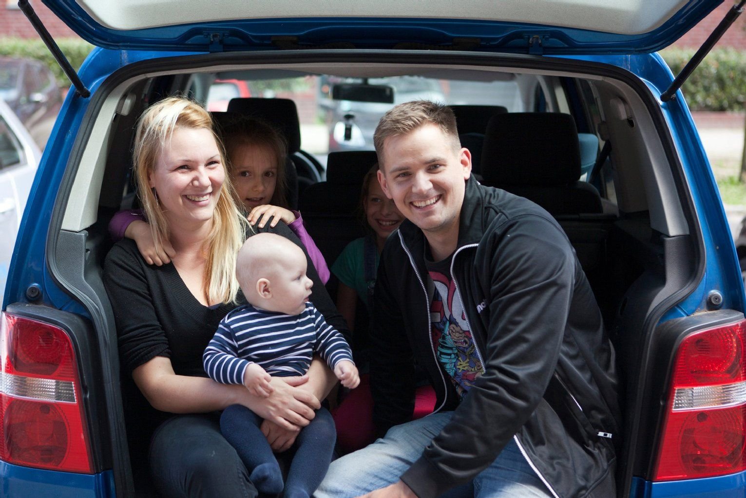 Alle Mann an Bord: Ein Auto für Familien muss vor allem viel Platz bieten.