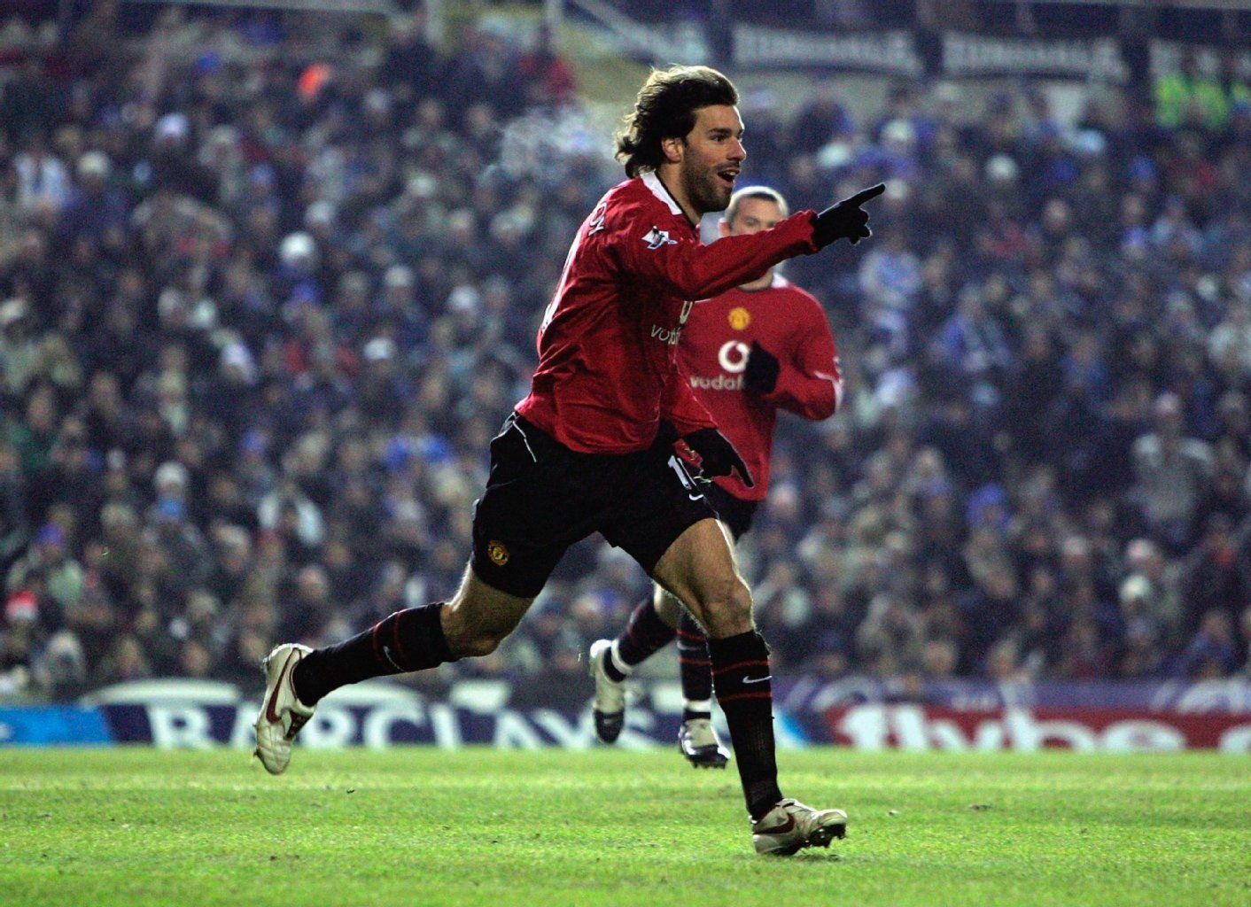 4. Ruud van Nistelrooy (38 Jahre, aktiv von 1997-2012) - 60 Tore in 81 Spielen für Manchester United, Real Madrid und PSV Eindhoven