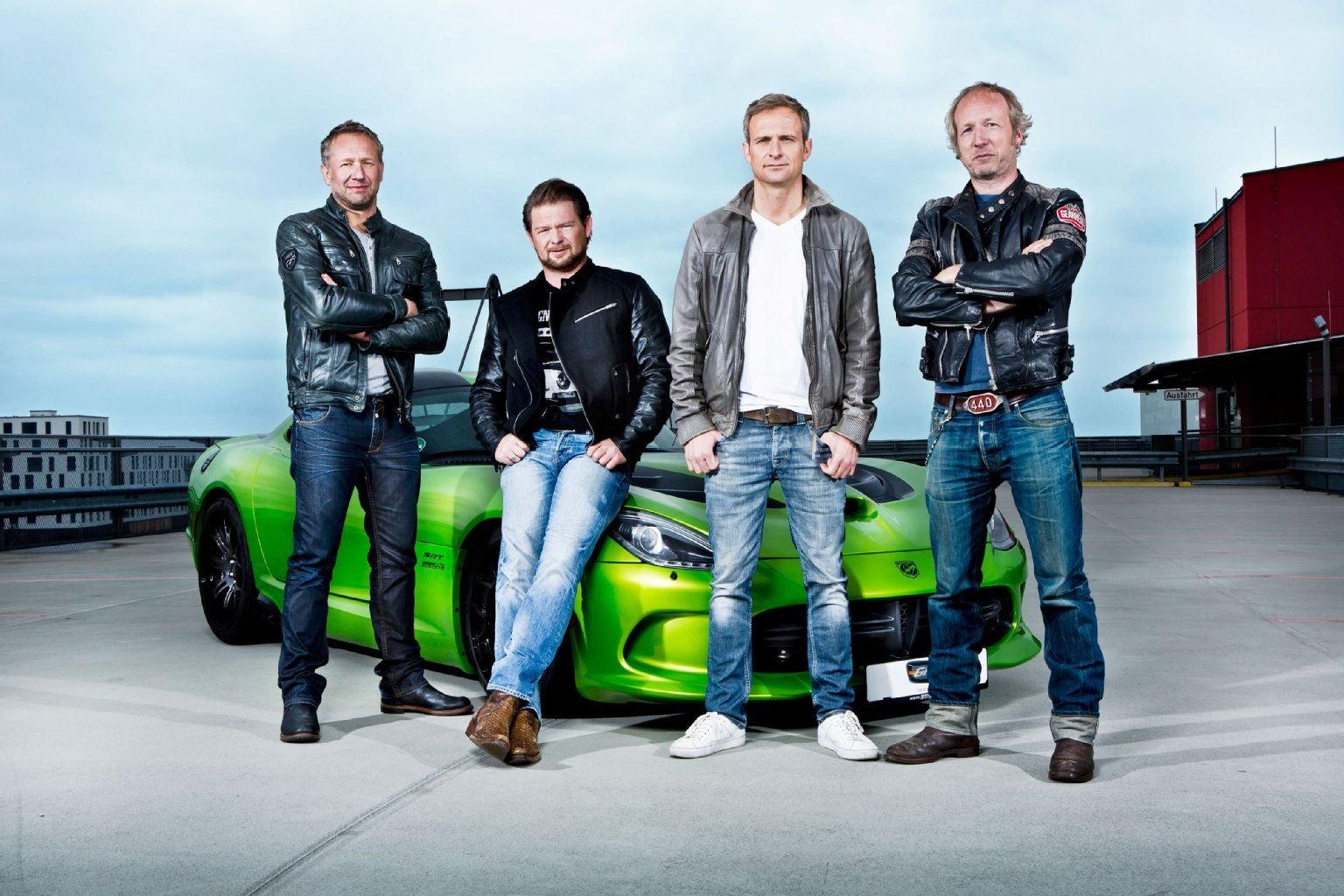 Das GRIP Team von links nach rechts: Niki Schelle, Det Müller, Matthias Malmedie und Helge Thomsen