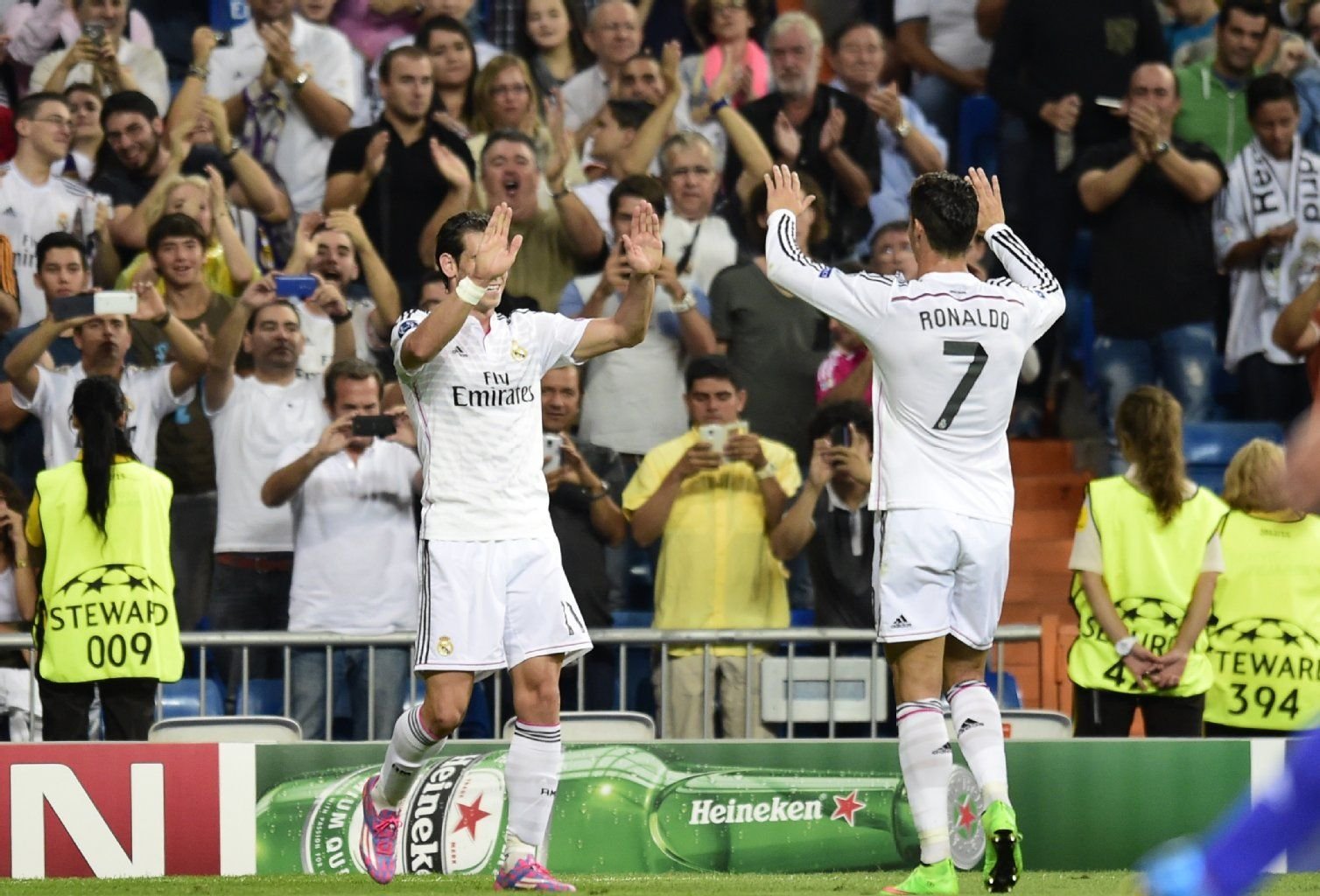 Reals Traumduo: Gareth Bale (l.) und Cristiano Ronaldo