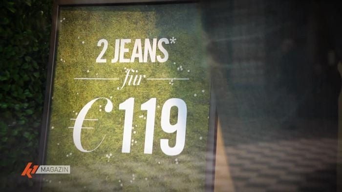 Zwei Marken-Jeans für 119 Euro – wie kann ein Outlet Store solche Preise möglich machen?