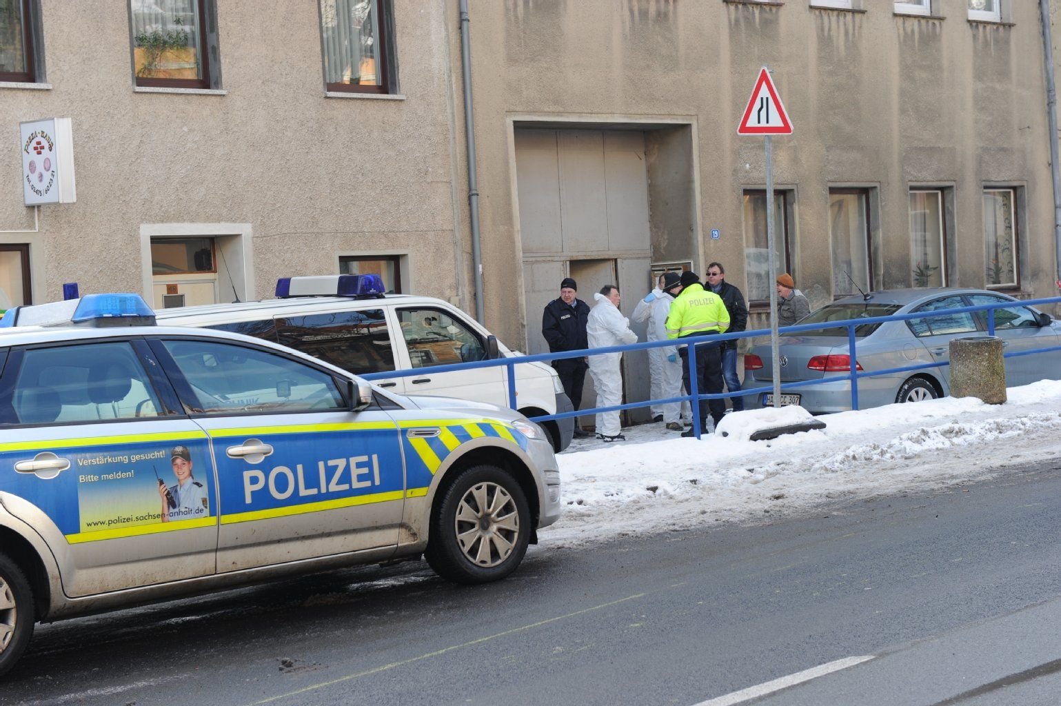 Im Breiterweg in Eisleben wurde im Januar 2014 ein 36-jähriger Mann ermordet.