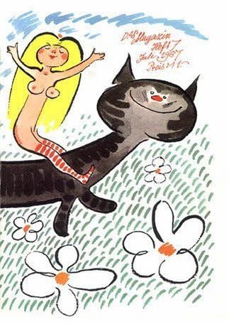 Im Osten eine Marke: Werner Klemkes Magazin-Kater