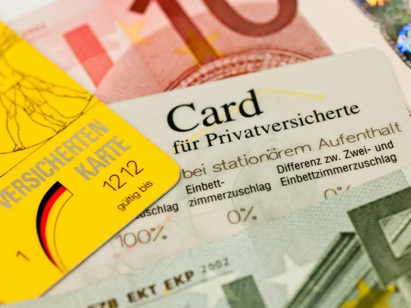 Viele Menschen sind nicht versichert.