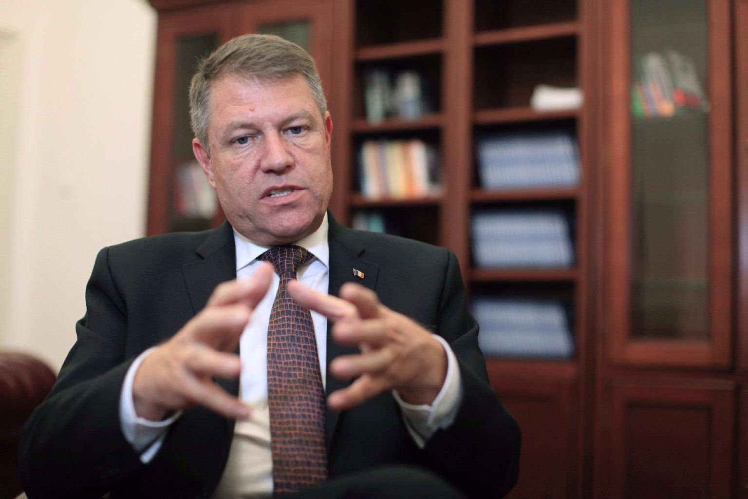 Der neu gewählte rumänische Präsident Klaus Iohannis.