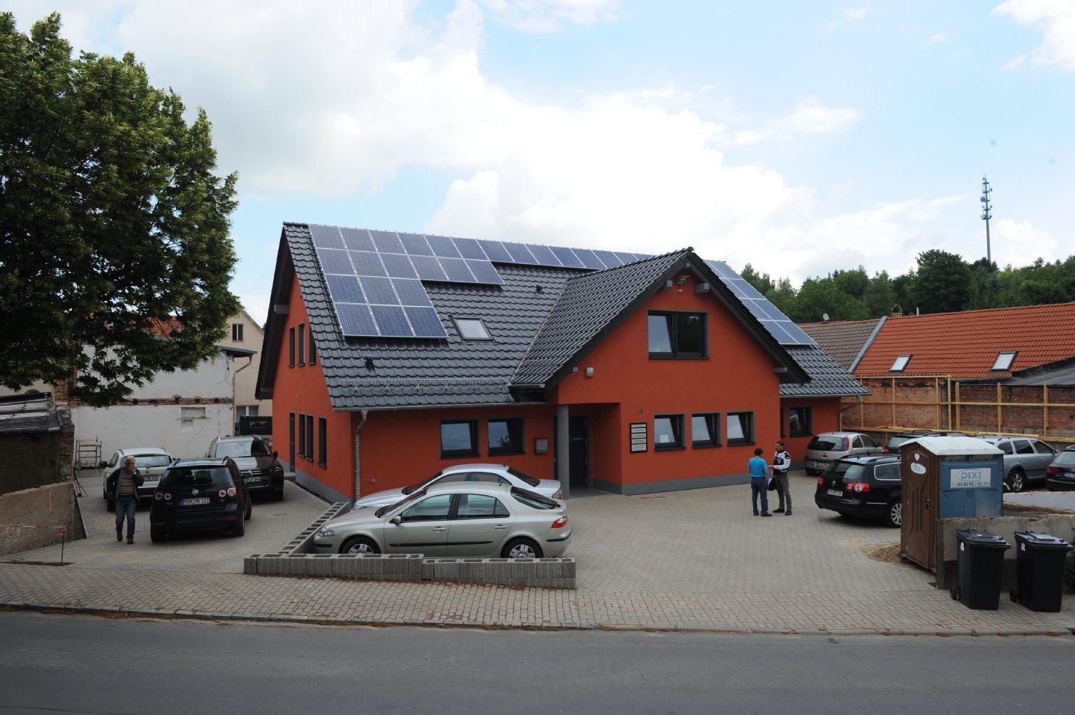 Das neue Ärztehaus in Gerbstedt.