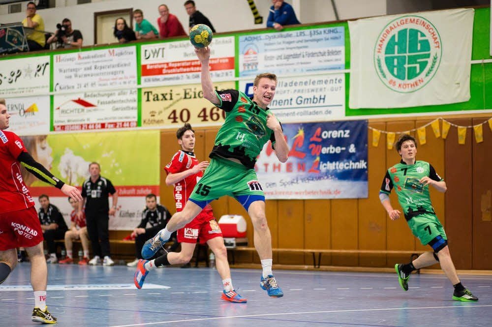 Martin Lux ist der Kapitän der HG 85 Köthen - und wird von einem anderen Verein umworben.
