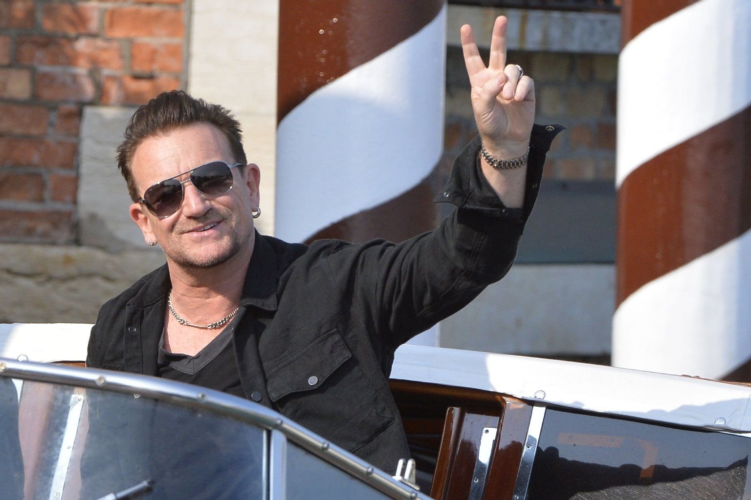 Hat sich hinreißen lassen: Bono