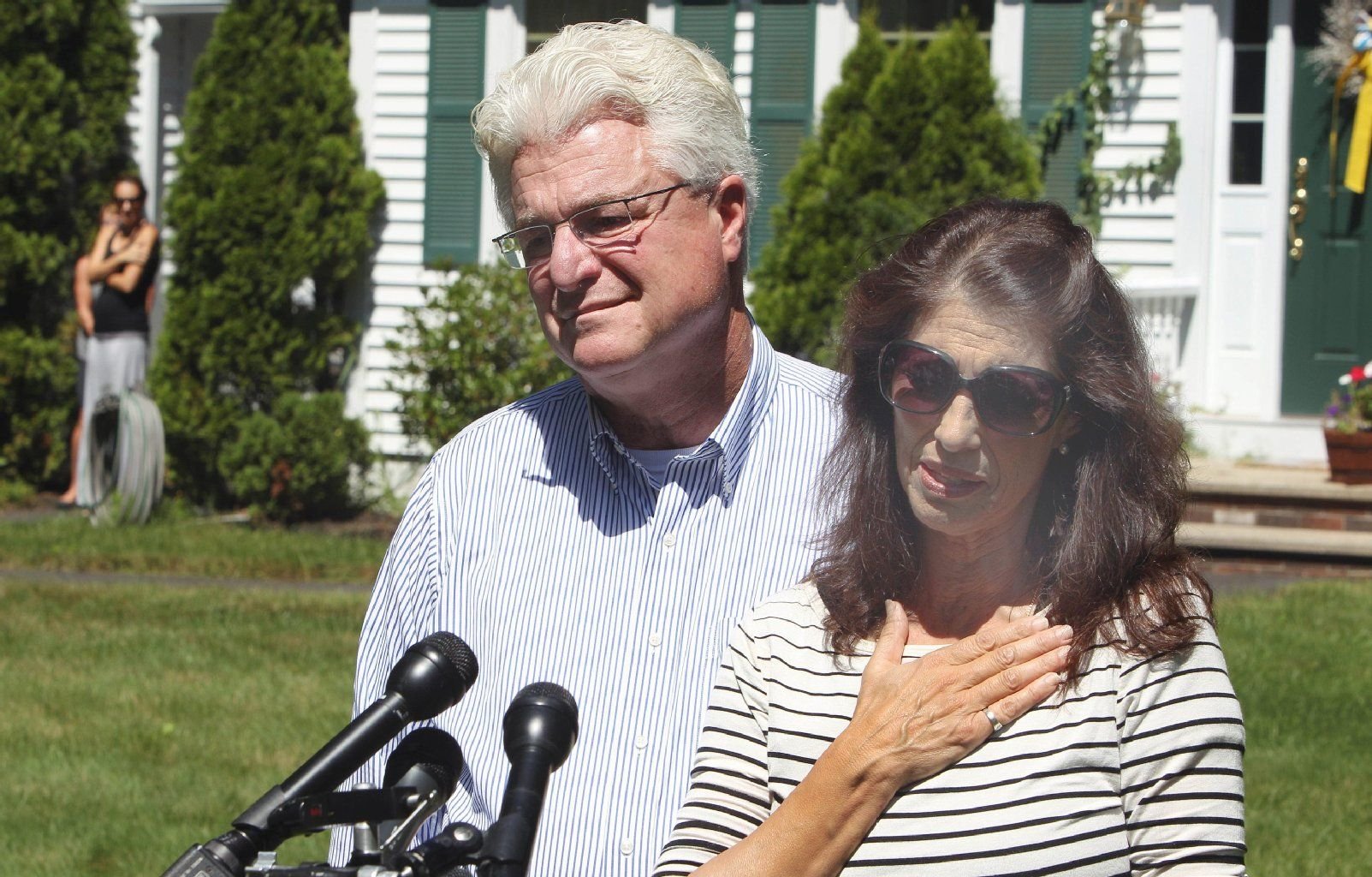 Die Eltern von James Foley: Diane and John Foley.