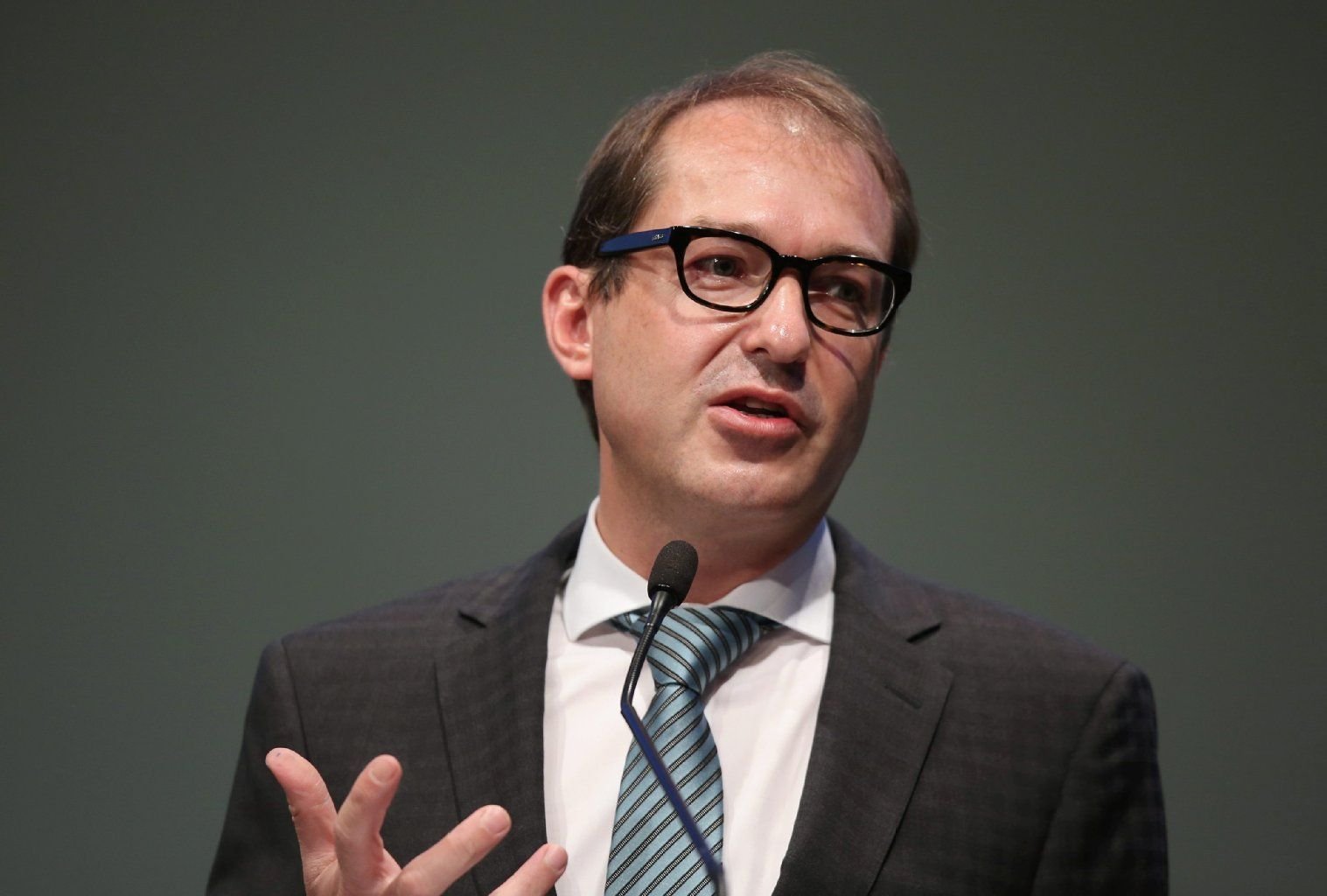 Bundesminister für Verkehr und Digitale Infrastruktur, Alexander Dobrindt.