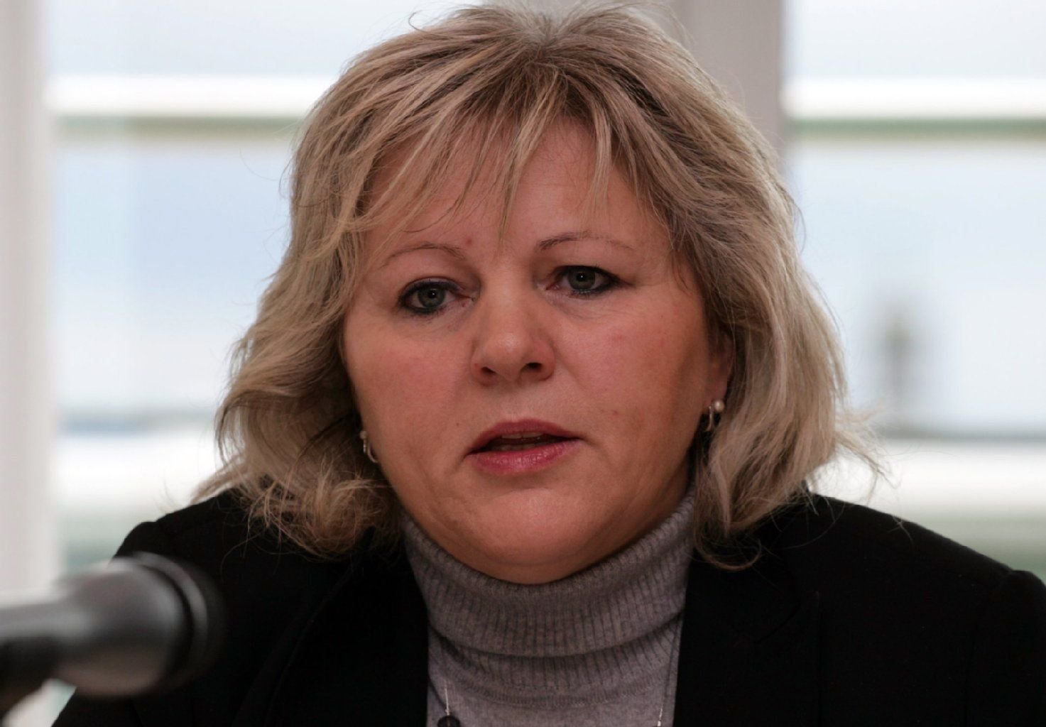 Die ehemalige Chefin des Jobcenters in Halle, Sylvia Tempel.