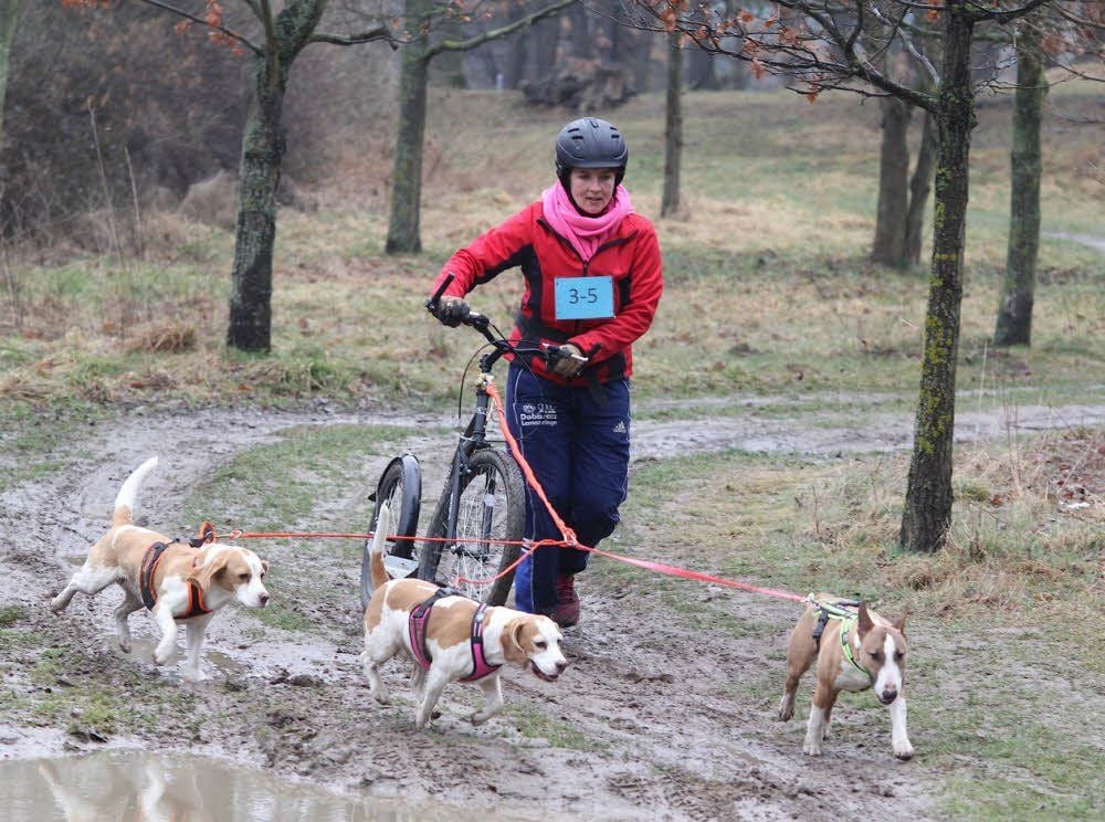 Patricia Mönch war eine der Teilnehmer beim Bikejöring.