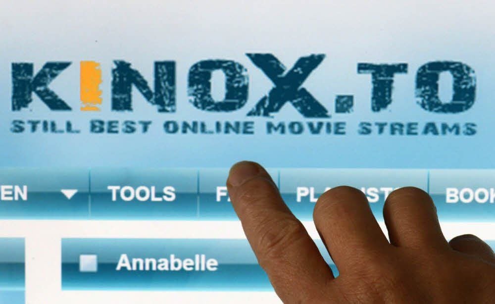 Die Startseite der Internetplattform Kinox.to und deren Betreiber.