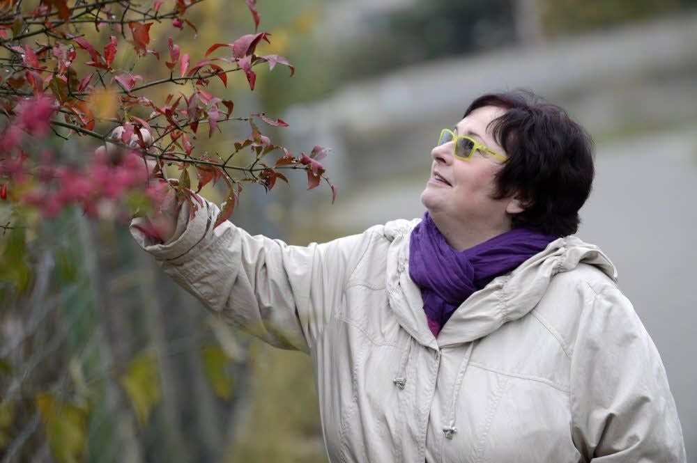Cornelia Oelschlägel hat wieder Freude an der Natur.