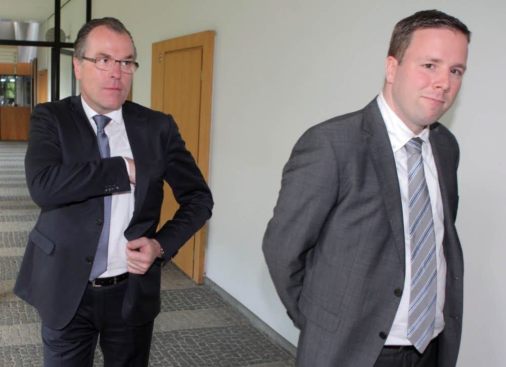 Die Kontrahenten: Der Onkel, Clemens Tönnies (links), und der Neffe, Robert Tönnies (rechts)