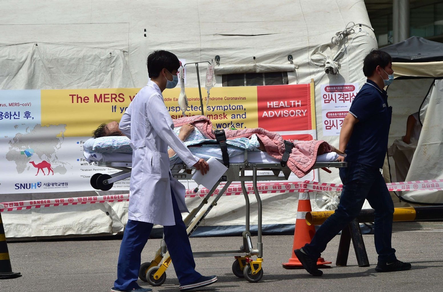 In Südkorea sind zwei Personen an den Folgen der Viruserkrankung Mers gestorben.
